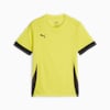 teamGOAL Youth Matchday Training Jersey, Fluro Yellow Pes-PUMA Black-PUMA Black, small-THA