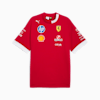 Scuderia Ferrari 2025 Drivers Tee Men, Dark Cherry, small