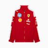Chamarra oversized Scuderia Ferrari 2025 Drivers T7 Hombre, Dark Cherry, small