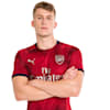 Arsenal FC Men's Graphic Jersey, Chili Pepper-Peacoat, small-SEA