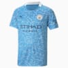 Man City Home Replica Youth Jersey, Team Light Blue-Peacoat, small-SEA