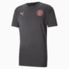 Manchester City FC Men's Warm Up Tee, Dark Gray Heather-Copper, small-SEA
