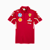 Scuderia Ferrari HP 2025 Team Polo Men, Dark Cherry, small