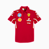 Scuderia Ferrari HP 2025 Team Polo Men, Dark Cherry, small