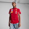 Scuderia Ferrari 2025 Team Men's Polo, Dark Cherry, small-AUS