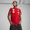 Scuderia Ferrari 2025 Team Men's Tee, Dark Cherry, small-AUS