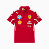Scuderia Ferrari HP 2025 Team Polo Youth, Dark Cherry, small