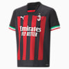 เสื้อแข่งเด็กโตจำลองจากเสื้อชุดเหย้าของทีม A.C. Milan ฤดูกาล 22/23, Puma Black-Tango Red, small-THA