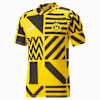 Borussia Dortmund Football Pre-match Jersey Men, Puma Black-Cyber Yellow, small-SEA