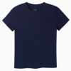 PUMA Blank Tee - Youth 8-16 years, Peacoat, small-AUS