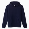 PUMA Fleece Hoodie - Youth 8-16 years, Peacoat, small-AUS