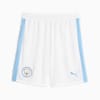 Manchester City Football Shorts, PUMA White-Team Light Blue, small-PHL