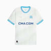 Olympique de Marseille 23/24 Authentic Home Jersey, PUMA White-Bleu Azur, small