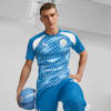 Manchester City Men's Pre-match Jersey, Lake Blue-PUMA White, small-PHL