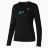 PUMA x BFT Women's Long Sleeve Training Tee, Puma Black-BFT, small-NZL