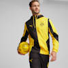 BVB Prematch Woven Jacket, Cyber Yellow-PUMA Black, small-KOR