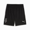 Borussia Mönchengladbach 24/25 Shorts Men, PUMA Black-Puma Aged Silver, small