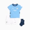 Manchester City 24/25 Heimtrikot Minikit Babys, Team Light Blue-Marine Blue, small