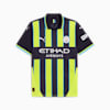 Manchester City 24/25 Auswärtstrikot Herren, New Navy-Yellow Glow, small