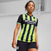 Manchester City 24/25 uitshirt voor dames, New Navy-Yellow Glow, small
