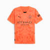 Manchester City 24/25 Goalkeeper Short Sleeve Jersey Men, Neon Sun, small
