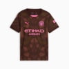 Maglia da portiere a maniche corte Manchester City 24/25 per ragazzi, Espresso Brown-Wild Willow, small