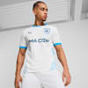 Olympique de Marseille 24/25 Home Men's Jersey, PUMA White-Bleu Azur, small-AUS