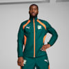 Ivory Coast 2025 Pre-match Woven Jacket Men, Dark Myrtle-Rickie Orange, small