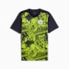 Manchester City Pre-match Short Sleeve Jersey Men, Yellow Glow-Magic Blue, small-SEA