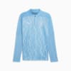 Manchester City Pre-match Quarter-Zip Top Men, Team Light Blue-PUMA White, small