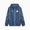 Manchester City Pre-match Woven Jacket Men, Inky Blue-Team Light Blue, small