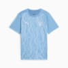 Maglia a maniche corte pre-partita Manchester City per ragazzi, Team Light Blue-PUMA White, small