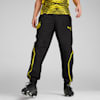Borussia Dortmund Pre-match Woven Pants Men, PUMA Black-Faster Yellow, small