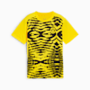 Borussia Dortmund Pre-match Short Sleeve Jersey Youth, Faster Yellow-PUMA Black, small