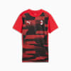 AC Milan Pre-match Short Sleeve Jersey Women, For All Time Red-PUMA Black, small