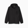 Borussia Dortmund ftblMONOCHROME Full-Zip Hoodie Men, PUMA Black, small