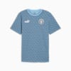 T-shirt à motifs ftblCULTURE Manchester City Homme, Club Navy-Team Light Blue, small