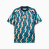 Manchester City ftblSTATEMENT Retro-Trikot Herren, Marine Blue-Turquoise Surf, small