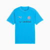 Olympique de Marseille trainingsshirt voor jongeren, Bleu Azur-PUMA Copper, small