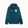 Olympique de Marseille Pre-match Woven Jacket Men, Ocean Tropic-Bleu Azur, small