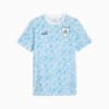 T-shirt à motifs ftblCulture Olympique de Marseille Homme, Bleu Azur-Ocean Tropic, small