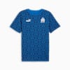 T-shirt à motifs ftblCulture Olympique de Marseille Homme, Racing Blue-Club Navy, small