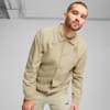Olympique de Marseille ftblCULTURE+ Coach Jacket Men, Prairie Tan-PUMA Gold, small