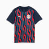 Maglia a maniche corte pre-partita FC Red Bull Salzburg per ragazzi, Club Navy-PUMA Red, small