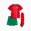 Morocco 2025 Home Minikit Youth, PUMA Red-Archive Green, small