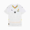 Ghana 2025 Home Jersey Youth, PUMA White-Pelé Yellow, small