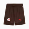FC St. Pauli Training Shorts Men, Dark Chocolate-PUMA Red, small
