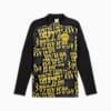 Haut d'avant-match à 1/4 zip Borussia Dortmund Homme, PUMA Black-Faster Yellow, small