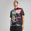 Camiseta Manchester City ftblNRGY+ Retro para hombre, Dark Rosette-Galactic Gray, small