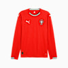 Portugal 2025 Long-Sleeved Home Jersey Men, Sport Red-Sugared Almond, small